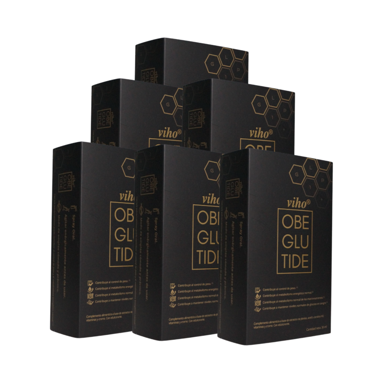 VIHO®OBEGLUTIDE (kit x6) Spray de 30ml.